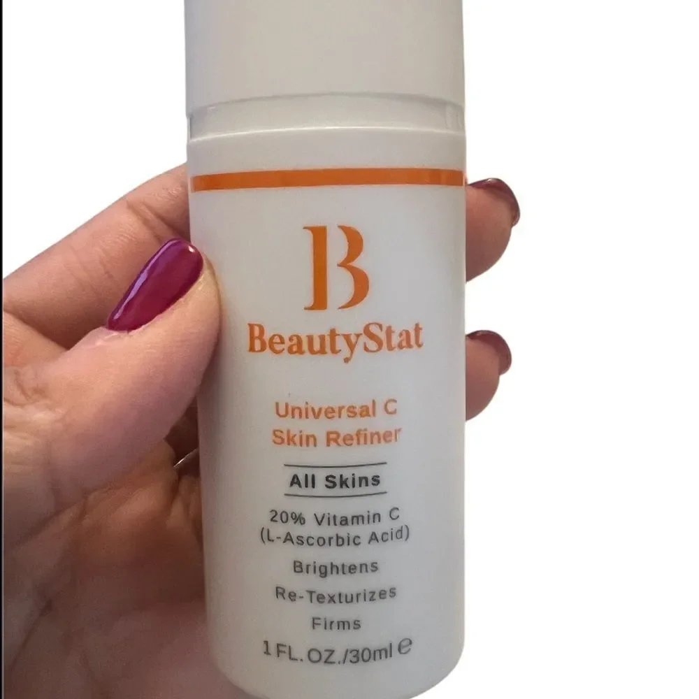 NIB BeautyStat Universal C Skin Refiner 20% Vitamin C‎ Brightening Serum, 1-oz